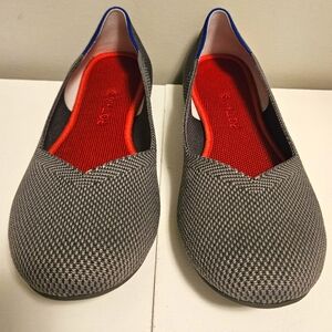 Rothy's Gray Round Toe Flats